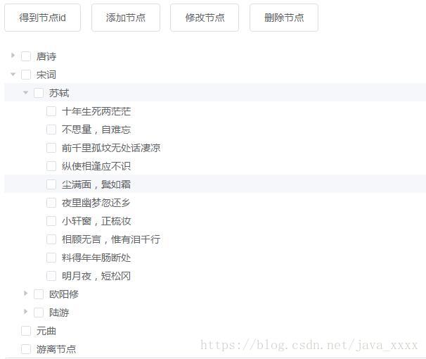 ElementUI中el-tree节点的操作的实现