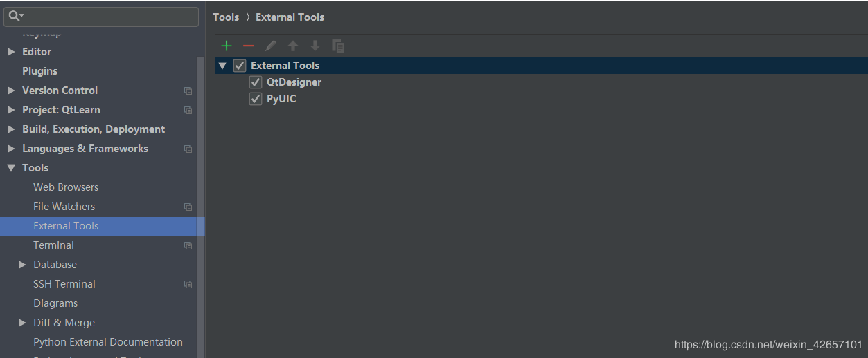 Pycharm配置PyQt5环境的教程