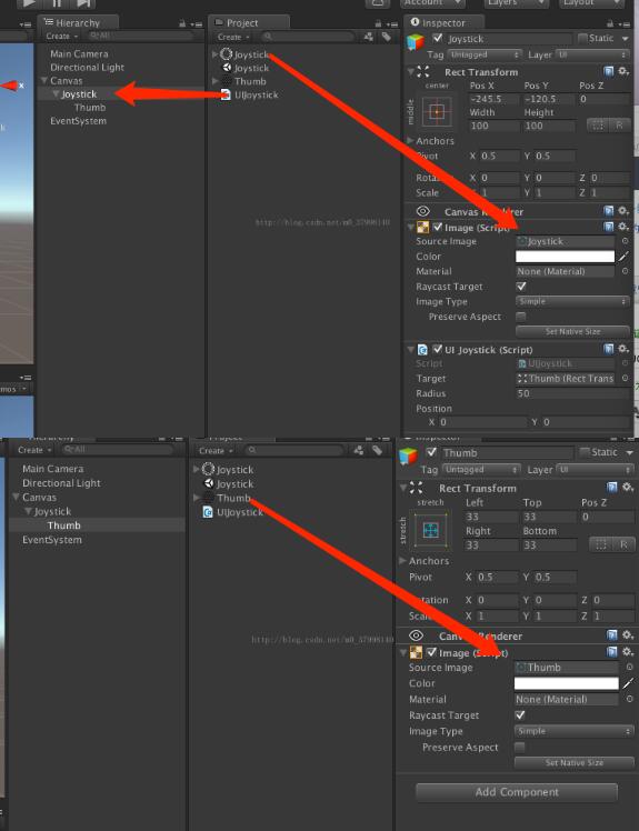 Unity3D基于UGUI实现虚拟摇杆