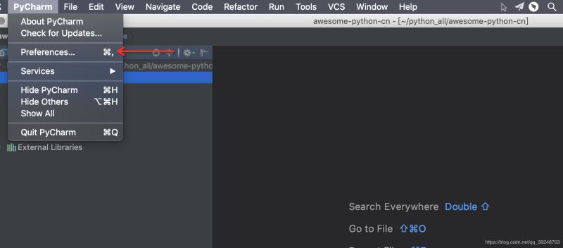Mac PyCharm中的.gitignore 安装设置教程