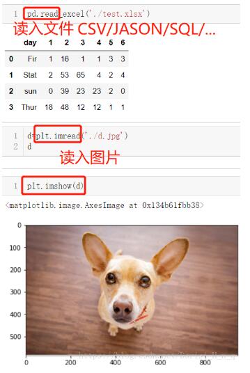 jupyter notebook读取/导出文件/图片实例