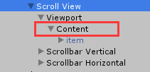 Unity ScrollView实现动态列表生成