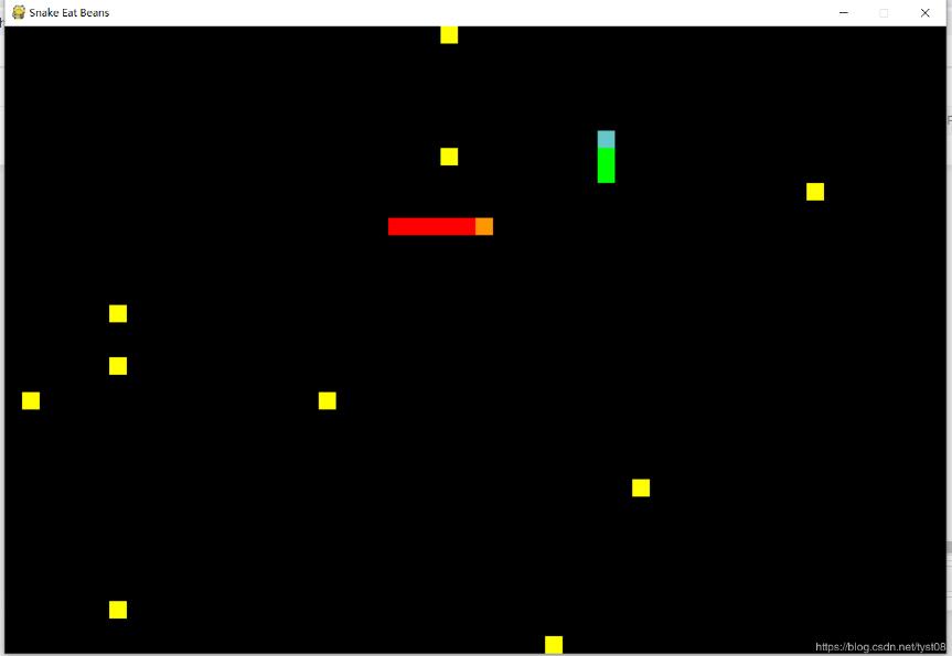 python实现贪吃蛇双人大战