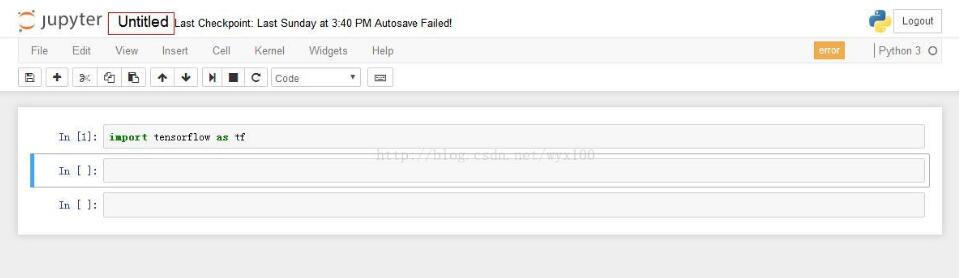 jupyter修改文件名方式(TensorFlow)
