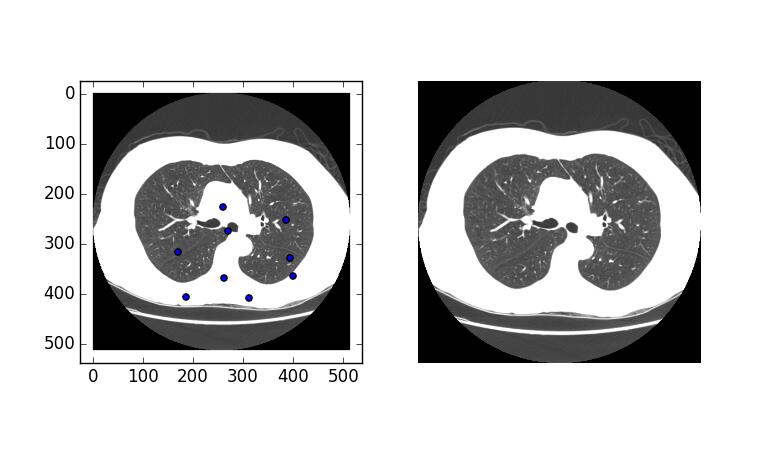利用matplotlib为图片上添加触发事件进行交互