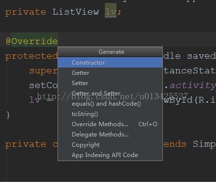 AndroidStudio中重载方法@Override的使用详解