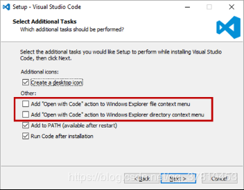 VSCODE添加open with code实现右键打开文件夹