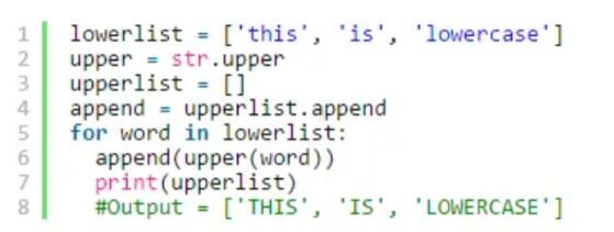 python函数调用,循环,列表复制实例
