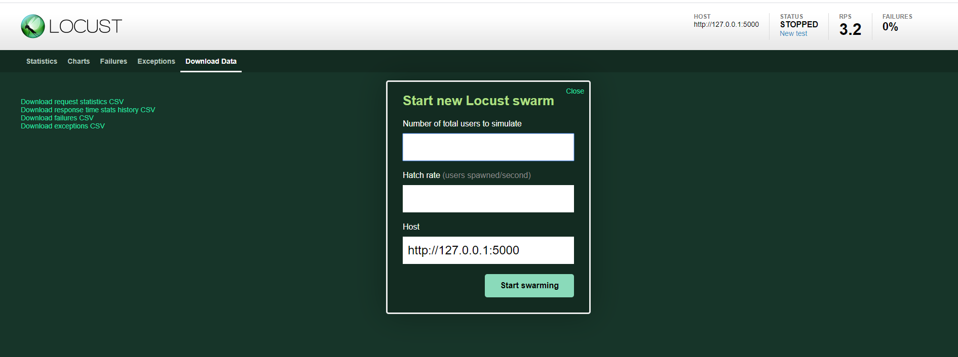 基于python locust库实现性能测试
