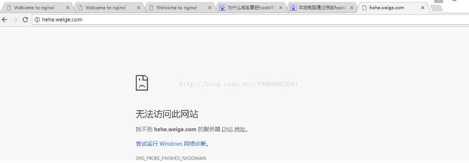 Nginx定义域名访问方式