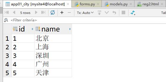 Python Django form 组件动态从数据库取choices数据实例