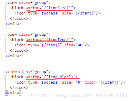 微信小程序 wx:for 与 wx:for-items 与 wx:key的正确用法