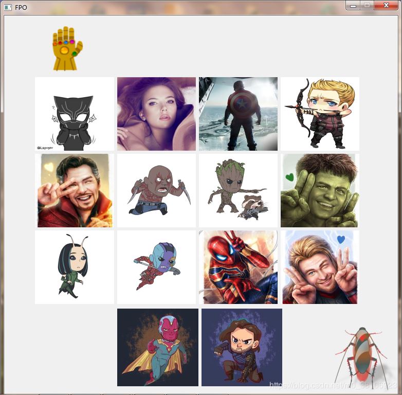 Python+PyQt5实现灭霸响指功能