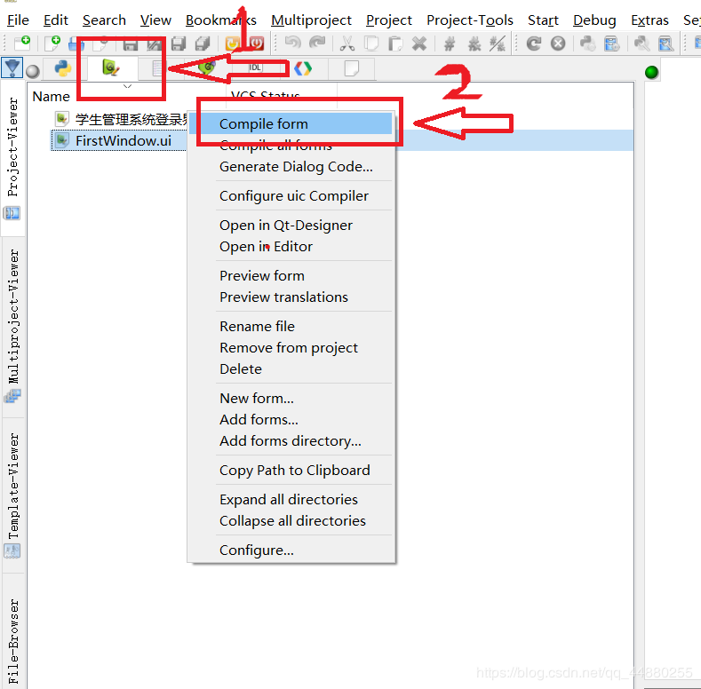 PyQt5如何将.ui文件转换为.py文件的实例代码