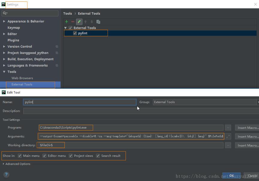 使用pycharm和pylint检查python代码规范操作
