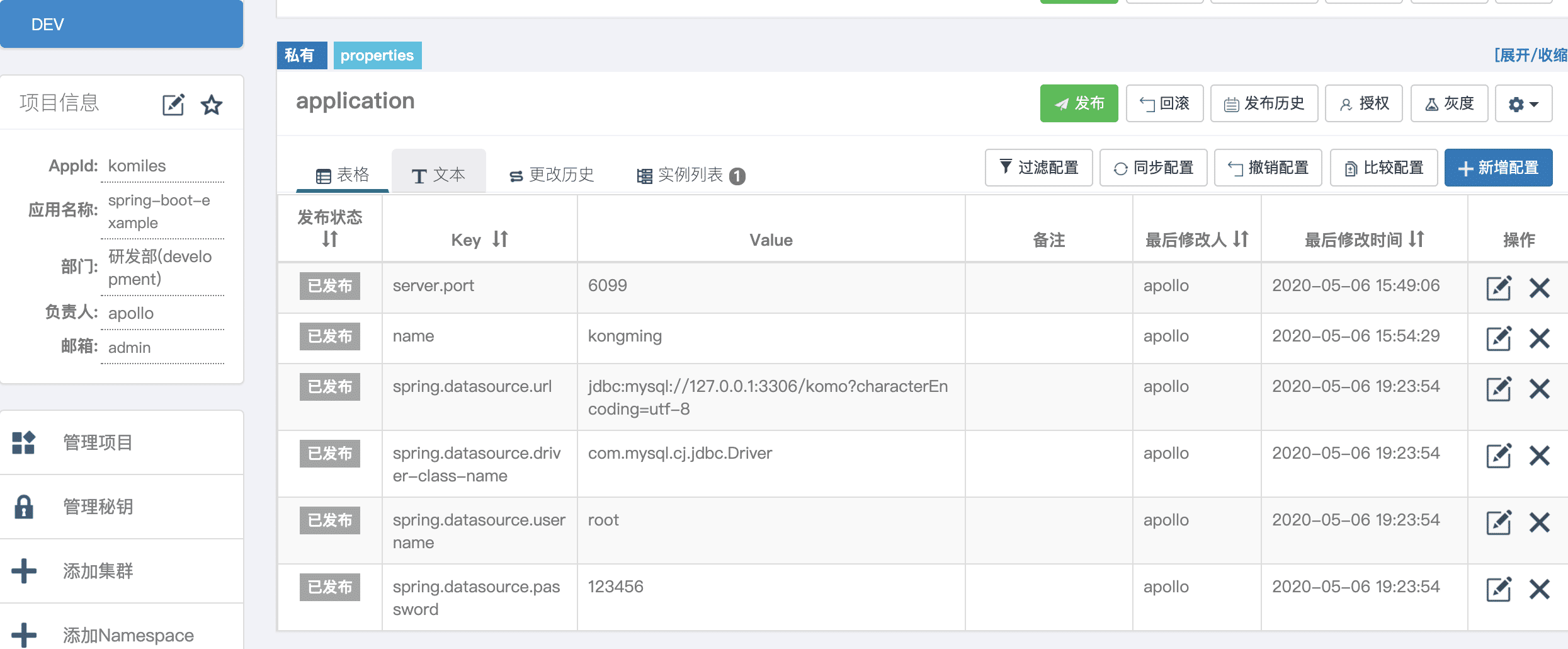 Springboot apollo原理及使用方法详解