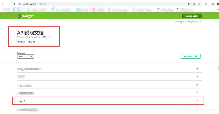 浅谈django框架集成swagger以及自定义参数问题