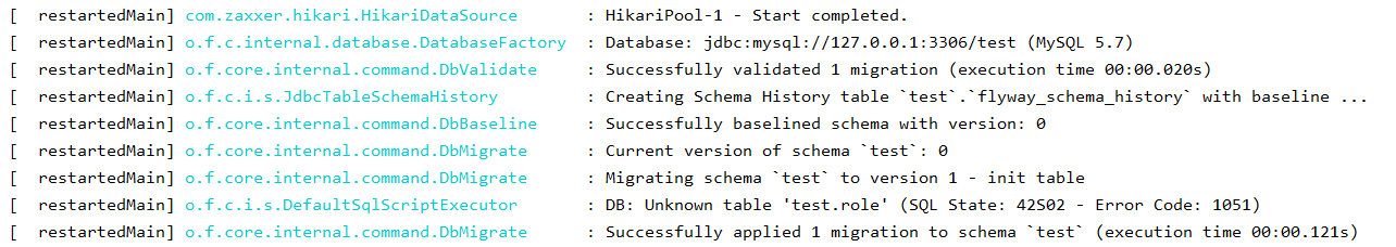 java开发flyway的方法