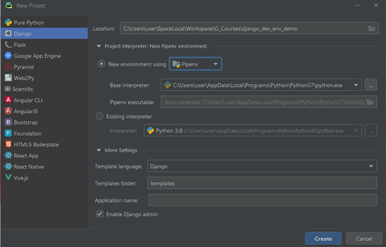 在 Windows 下搭建高效的 django 开发环境的详细教程