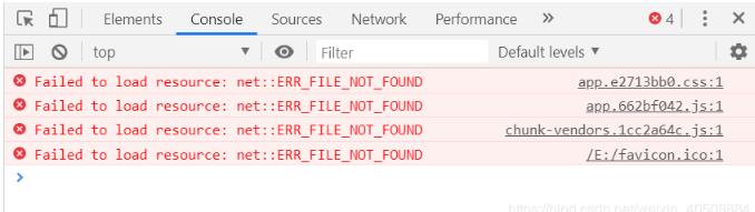 vue cli3.0打包上线静态资源找不到路径的解决操作