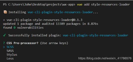 在vue-cli3.0 中使用预处理器 (Sass/Less/Stylus) 配置全局变量操作