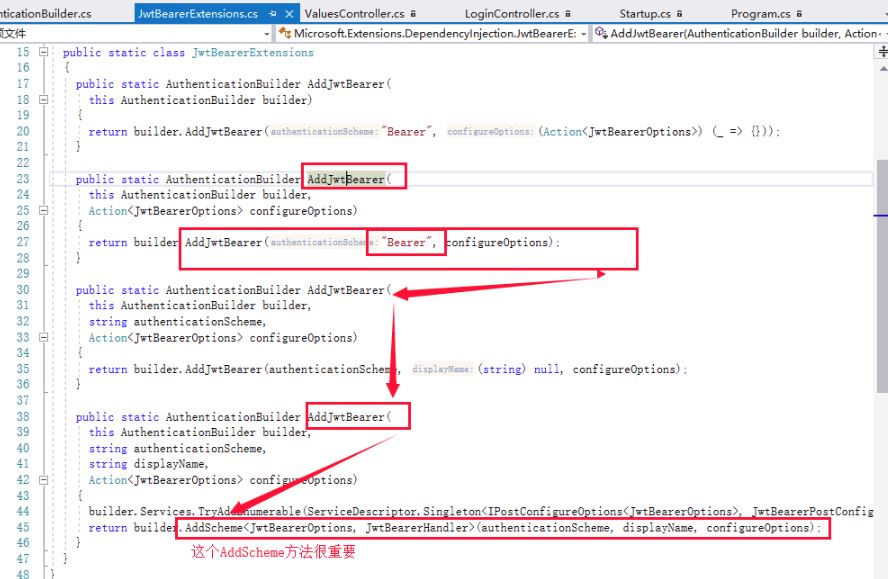ASP.NET Core Authentication认证实现方法
