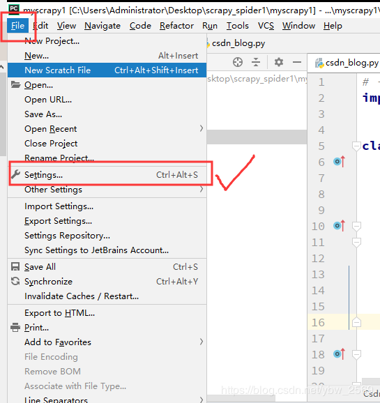 pycharm 添加解释器的方法步骤