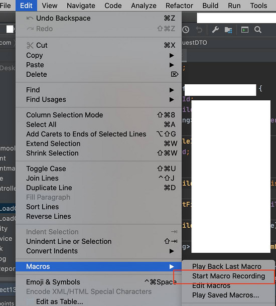 Intellij IDEA 录制快捷键实现自动格式化的方法