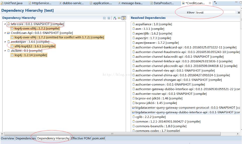 使用maven工具解决jar包冲突或重复加载的问题