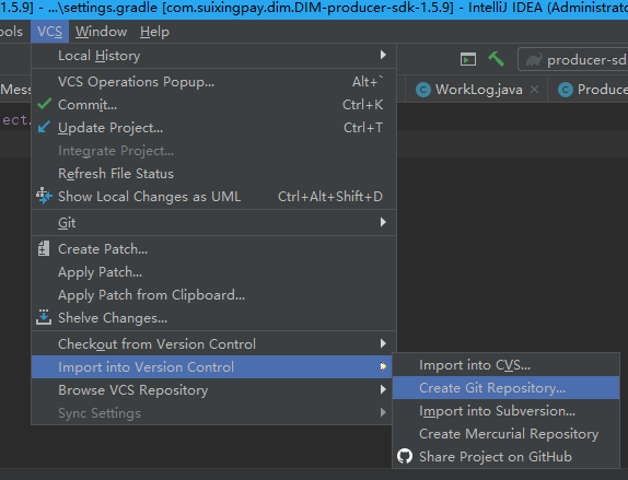 IDEA项目代码上传gitlab远程仓库过程图解