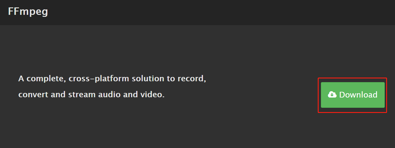 ffmpeg+Python实现B站MP4格式音频与视频的合并示例代码