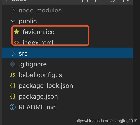 vue-cli3配置favicon.ico和title的流程