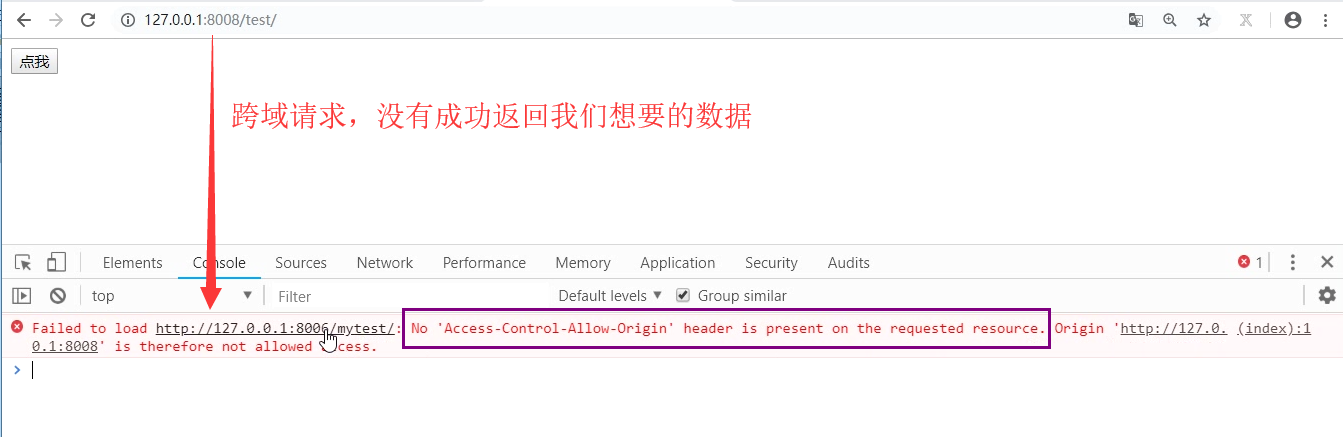 Django跨域请求原理及实现代码