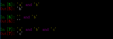 通过实例解析python and和or使用方法