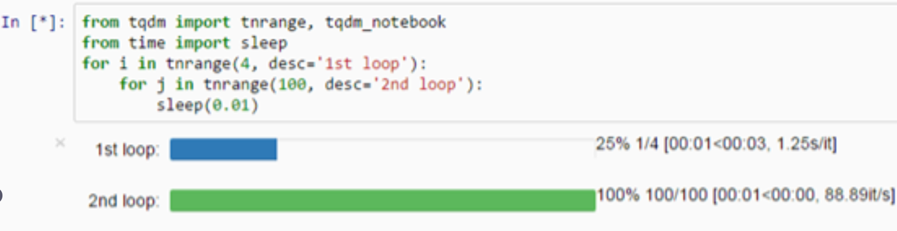 python3中TQDM库安装及使用详解
