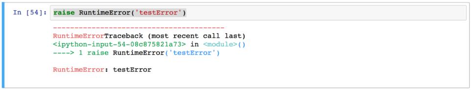 python 自定义异常和主动抛出异常(raise)的操作