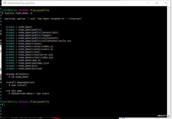 nodejs+express最简易的连接数据库的方法