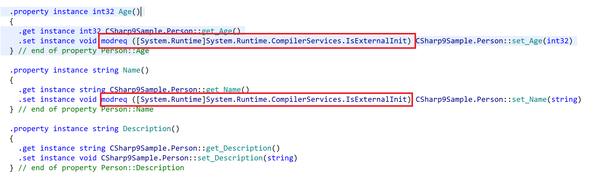 C#9新特性init only setter的使用