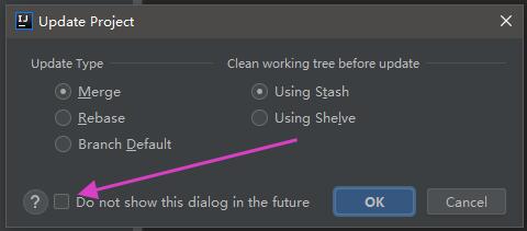 解决idea update project 更新选项消失的问题