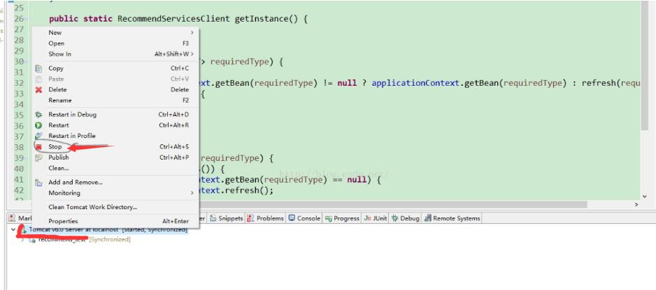 在eclipse中修改tomcat的部署路径操作