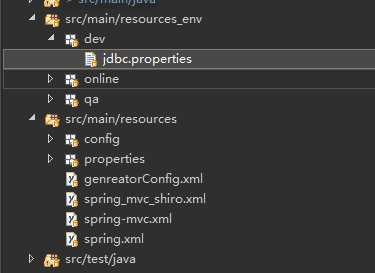 maven profile实现多环境配置的示例