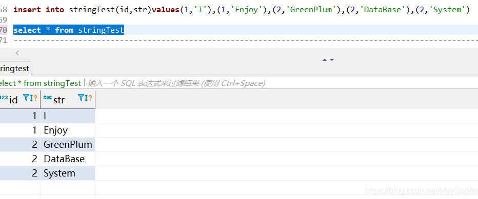 postgresql 将逗号分隔的字符串转为多行的实例