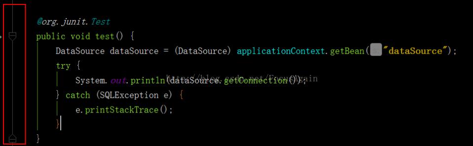 修改IDEA代码左侧折叠线颜色的操作