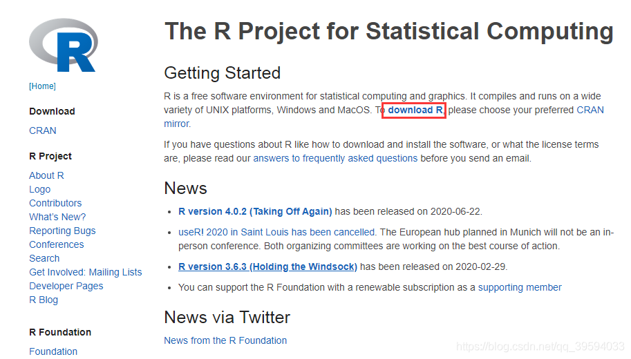 R语言的下载安装图文教程讲解