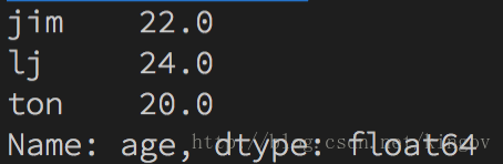 pandas的Series类型与基本操作详解