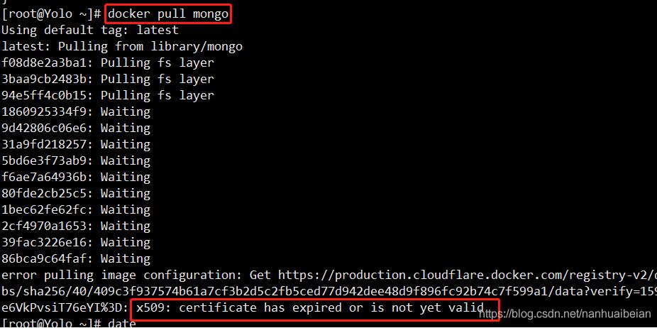 解决Mac Docker x509证书的问题