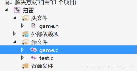 C语言实现简单扫雷源码