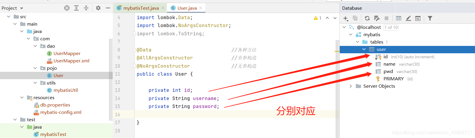 mybatis简单resultMap使用详解