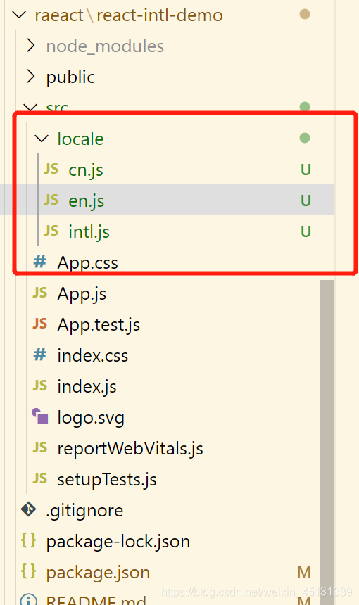 react国际化react-intl的使用