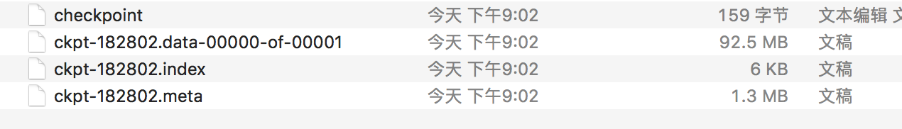 Tensorflow 如何从checkpoint文件中加载变量名和变量值